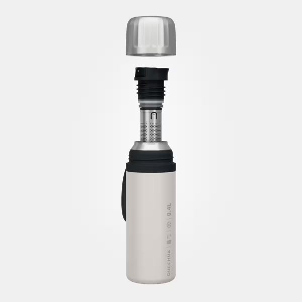 Bouteille MH900 isotherme inox randonnée avec filtre à thé amovible - 0,4L