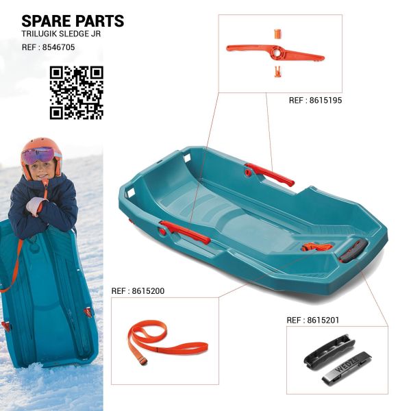 LUGE ENFANT PLATEAU - TRILUGIK VERTE