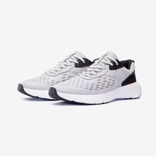 CHAUSSURES KALENJI GRIS DE RUNNING HOMME JOGFLOW 100.1 GRIS ORANGE