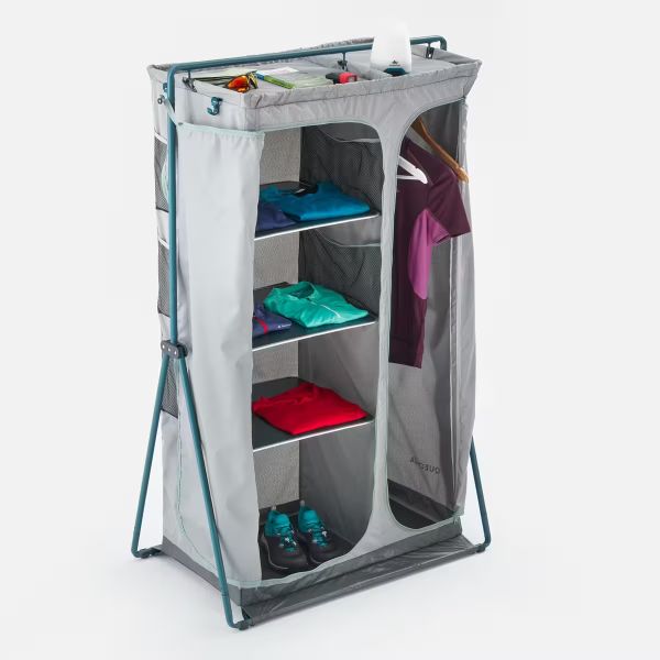 Grande armoire pliable et compacte pour le camping - Confort