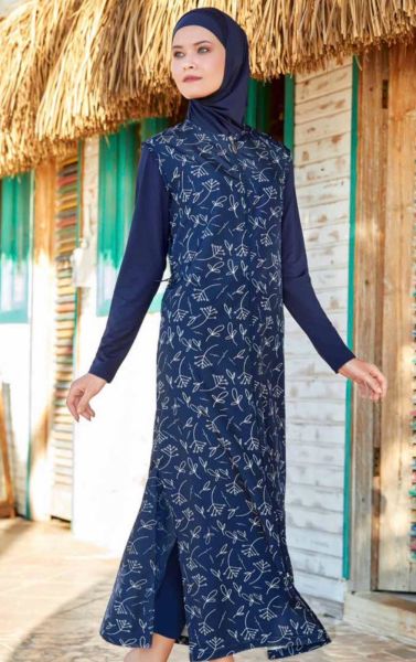 Maillot HIDJAB FEUILLE