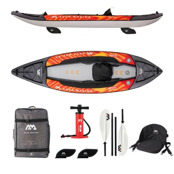 KAYAK GONFLABLE MEMBA 330 1 PLACE AQUA MARINA