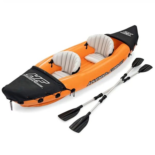 Kayak lite rapid pompe+rames 321*88cm 160 kg