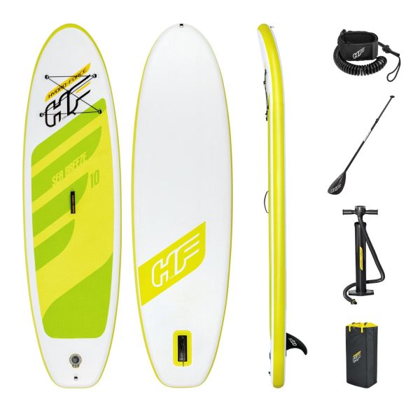 Paddle gonflable HF sea brees pompe+raames 305*84cm 120Kg Bestway