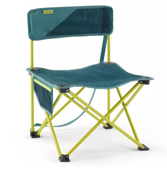 Chaise basse pliable pour la camping 110 Kg Quechua