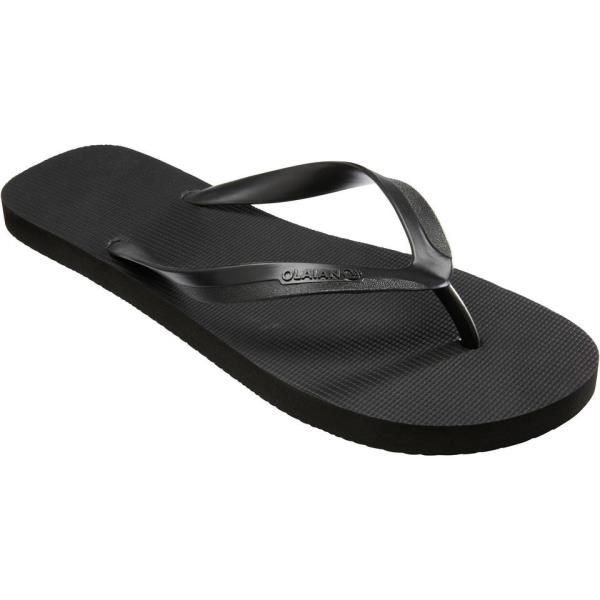 Tongs homme to 100 noir Olaian