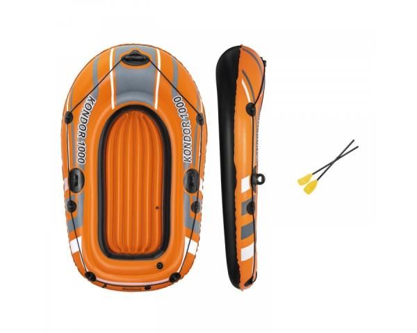 Bateau gonflable Bestway Hydro-Force + les rames - 1,55 mx 93 cm