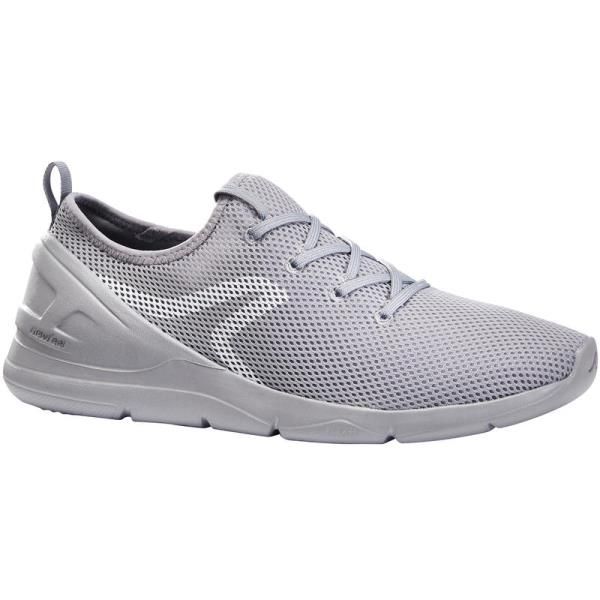 Chaussures marche sportive homme pw 100 gris newfeel
