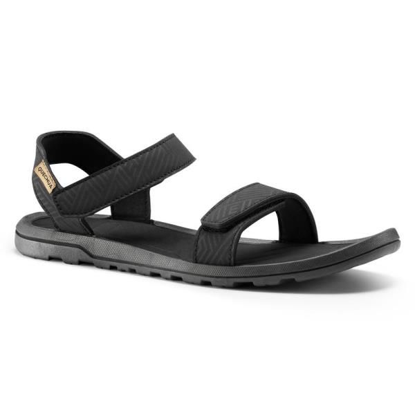 Sandales randonnée noir - nh50 - adult Quechua