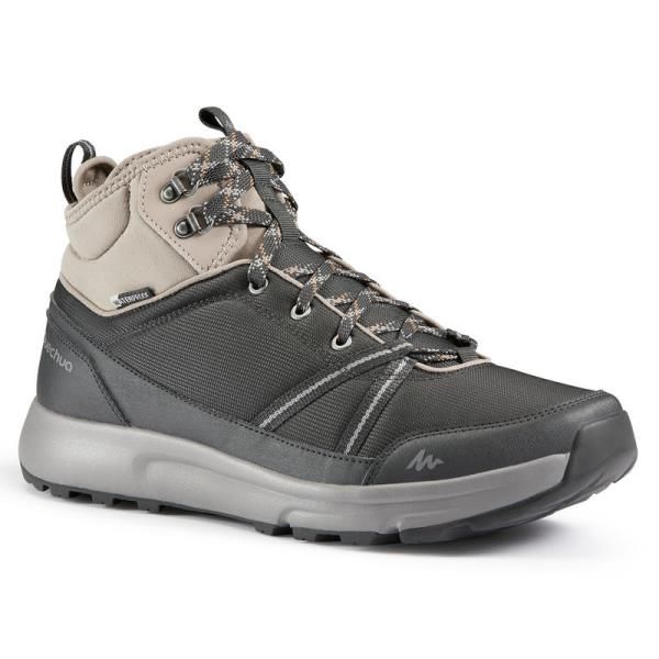 Chaussure impermeable de randonnée NH150 Mid Café/Gris Quechua