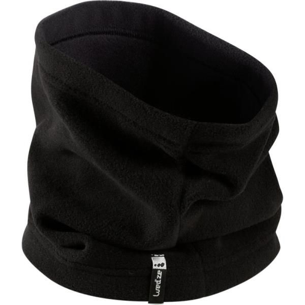 Cache cou polaire de ski adulte firstheat noir wedze