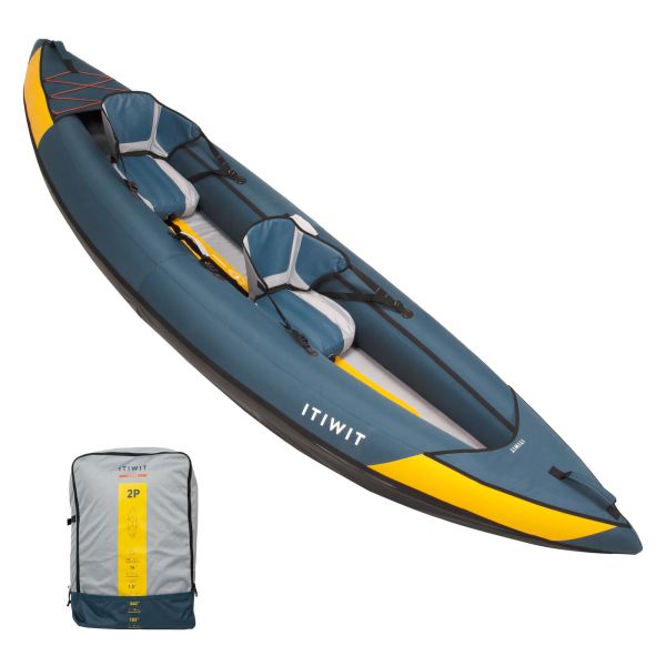 kayak gonflable de randonnee 1/2 places itiwit
