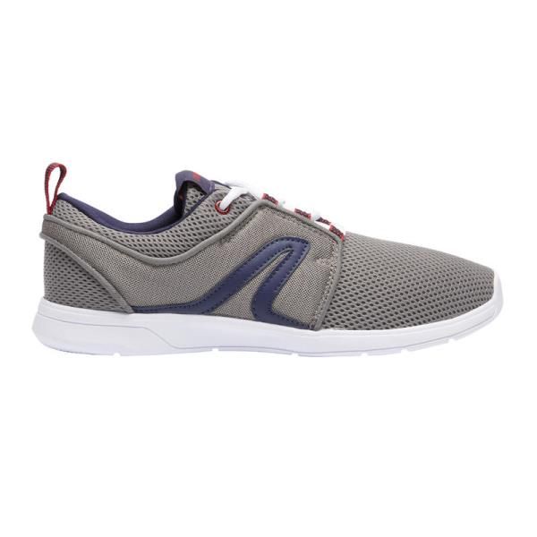 Chaussures marche urbaine homme soft 140 mesh gris / bleu Newfeel