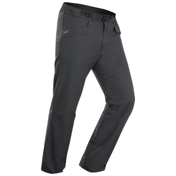 Pantalon neige chaud déperlant Gris de randonnée Homme Quechua