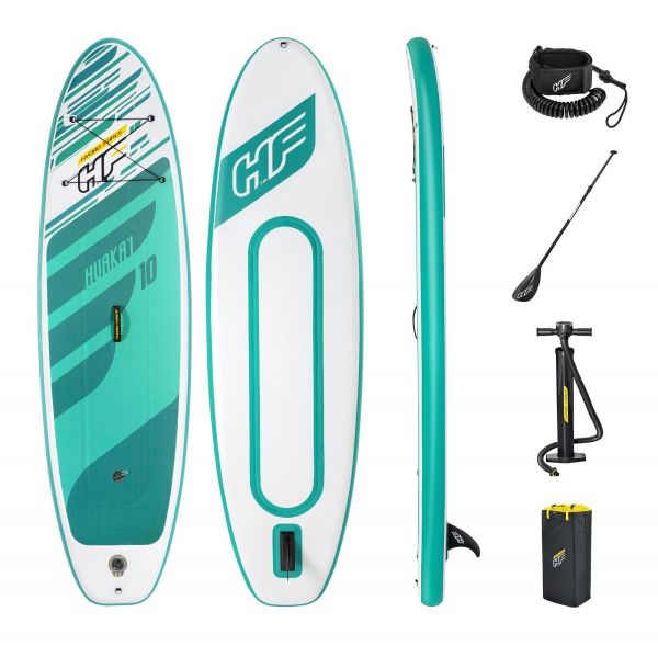 Paddle gonflable HF huakai set pompe+rames 305*84cm 130kg Bestway