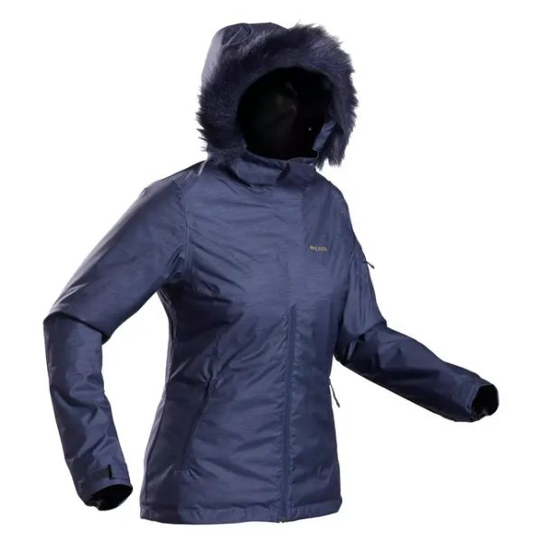 Veste de ski femme 180 Bleue marine