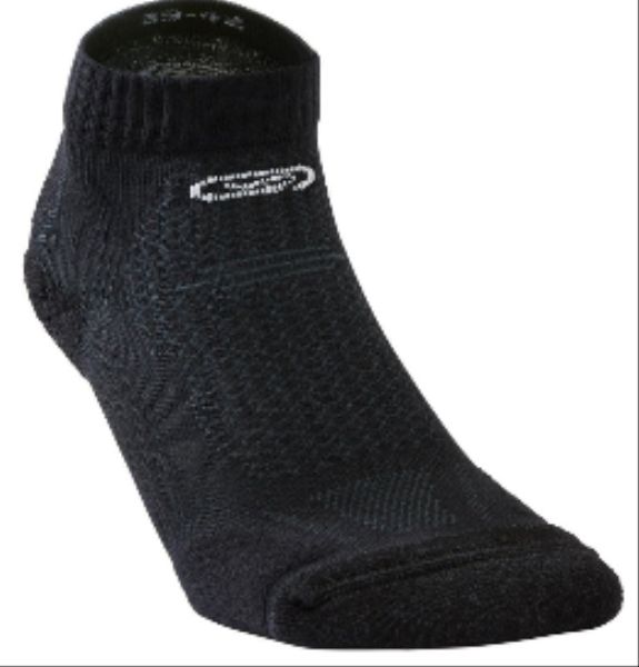 Chaussette de running mi-hauteurs épaisses noir kalenji