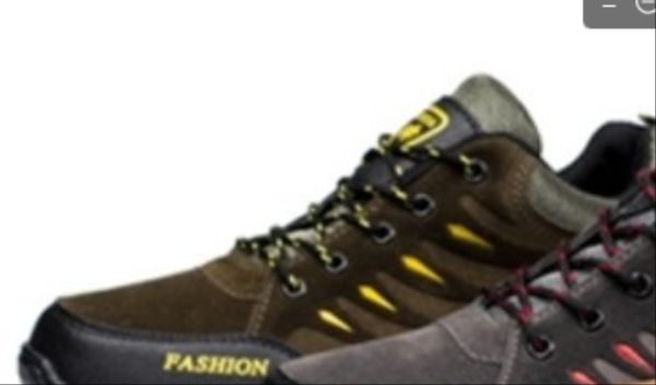 Chaussure fashion montain-climbing vert