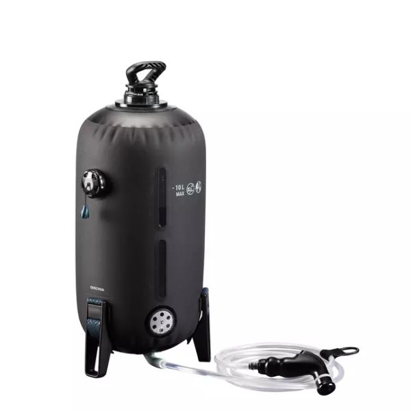 Douche pression solaire pour le camping - 10 Litres