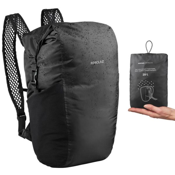 Sac à dos pliable et imperméable 20l - travel Quechua