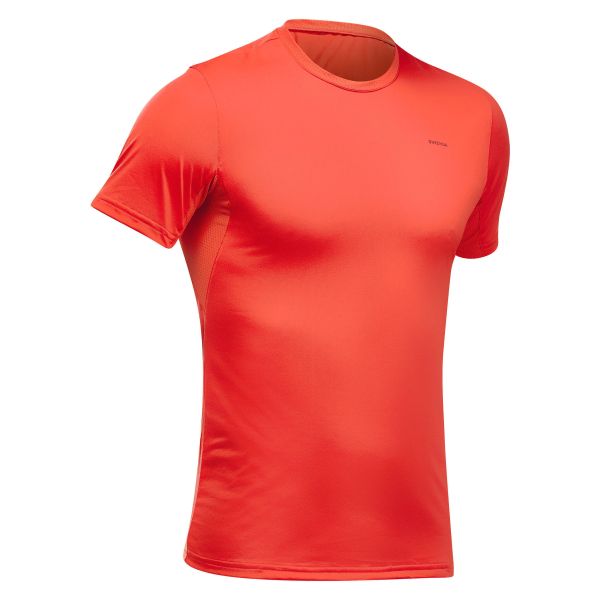 T-SHIRT DE RANDONNةE MANCHES COURTES EN SYNTHةTIQUE RECYCLة - HOMME- MH100 S/C QUECHUA