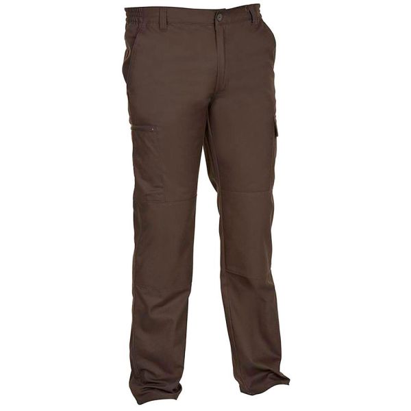 PANTALON REGULAR HOMME - STEPPE 300 MARRON solognac