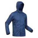 VESTE LEGERE IMPERMةABLE DE RANDONNةE - MH100 - HOMME QUECHUA