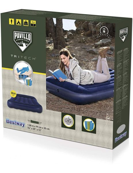 Matelas Pavillo Tritech 1,5 pers 188*99*30cm Bestway