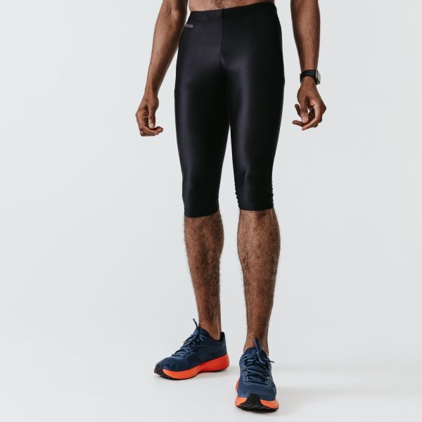 CORSAIRE 3/4 RUNNING RESPIRANT HOMME- DRY NOIR KALENJI