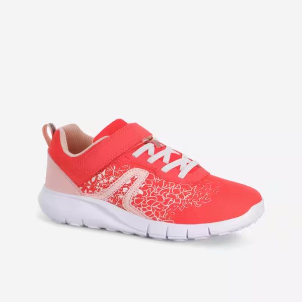 Chaussures NEWFEEL enfant à scratch légères - soft 140 - ROSE