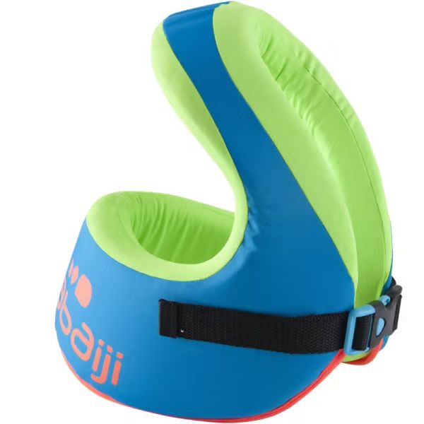 Gilet de natation swimvest+ bleu-vert -15-25 kg