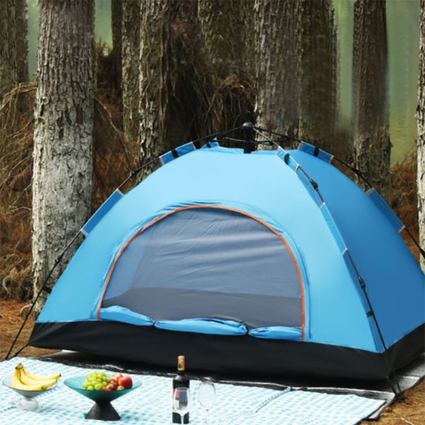 Tente de camping 4 Places Automatique 200x200x130