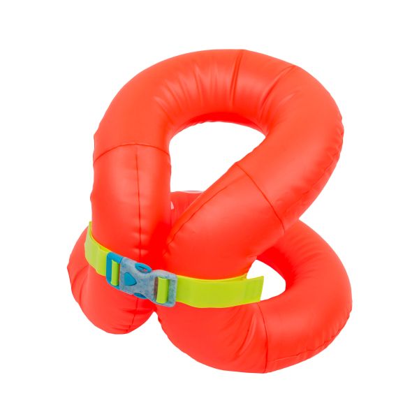 Gilet de natation gonflable 18-30 kg - orange