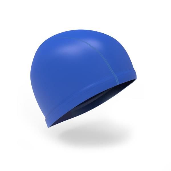 Bonnet natation silicone bleu adulte nabaiji