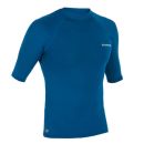 Tee shirt anti uv surf top 100 manches courtes homme bleu