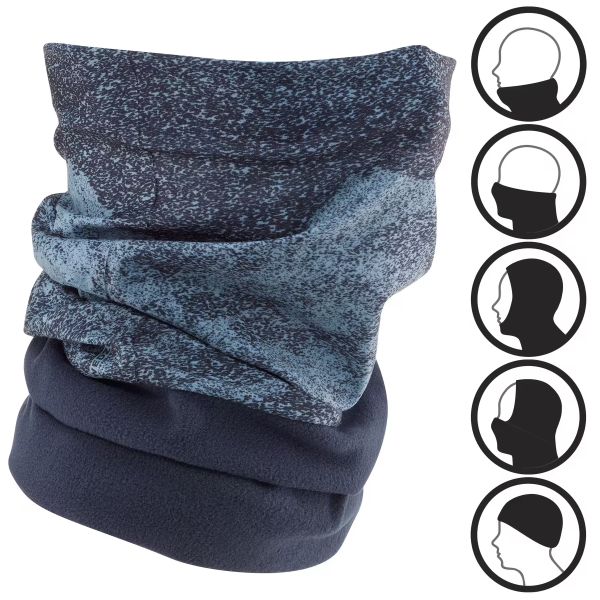 CACHE COU DE SKI ADULTE - HUG - BLEU