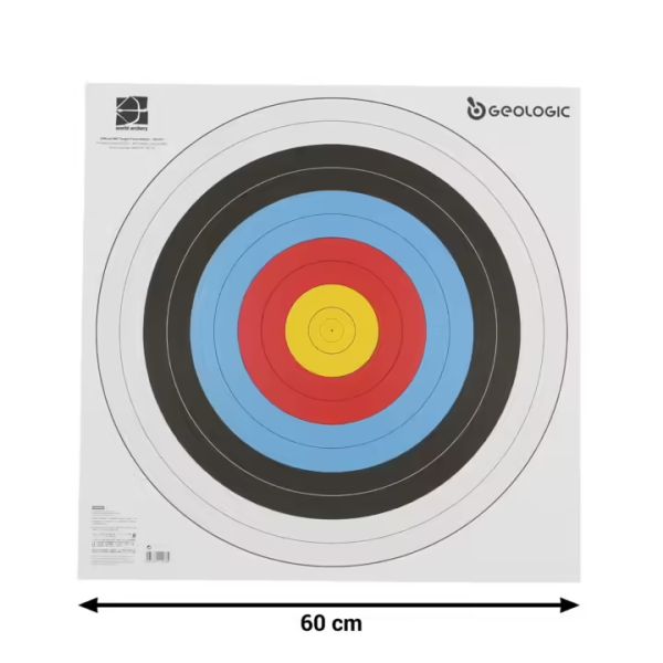 BLASONS TIR A L'ARC 60x60 cm