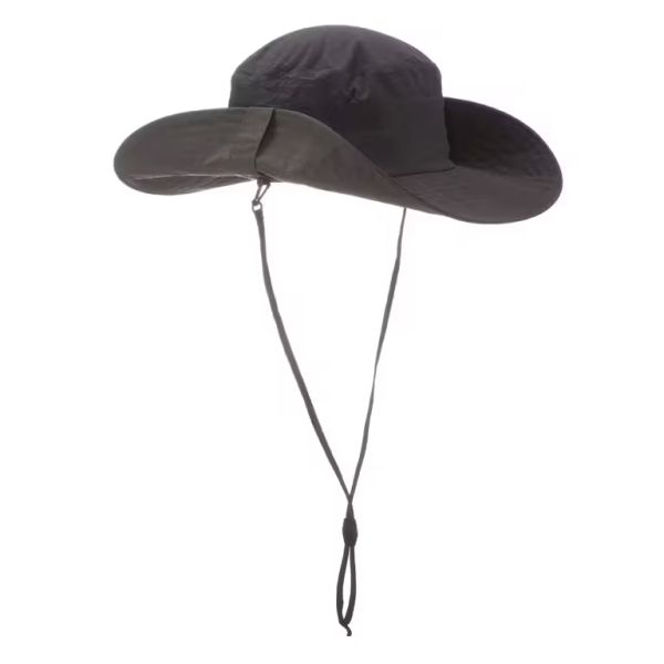 Chapeau de Trekking montagne TREK 500 anti UV noir
